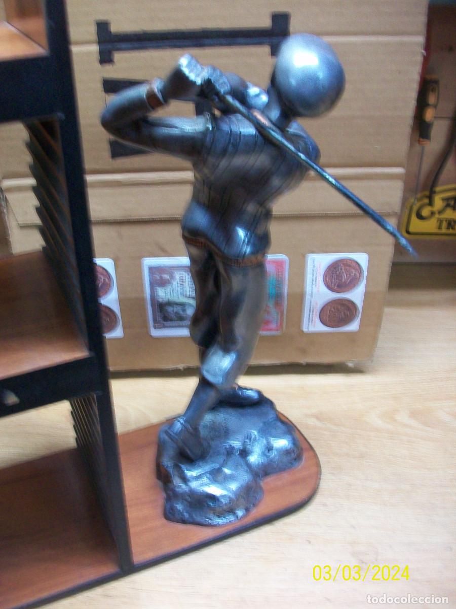 Vintage: JUGADOR DE GOLF CON TORRE PARA CD - Foto 6