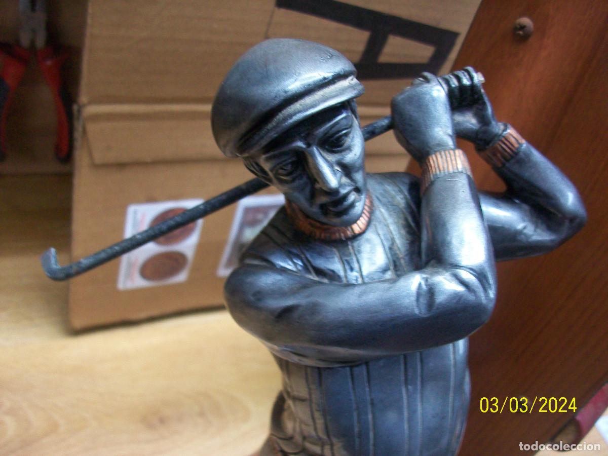 Vintage: JUGADOR DE GOLF CON TORRE PARA CD - Foto 9