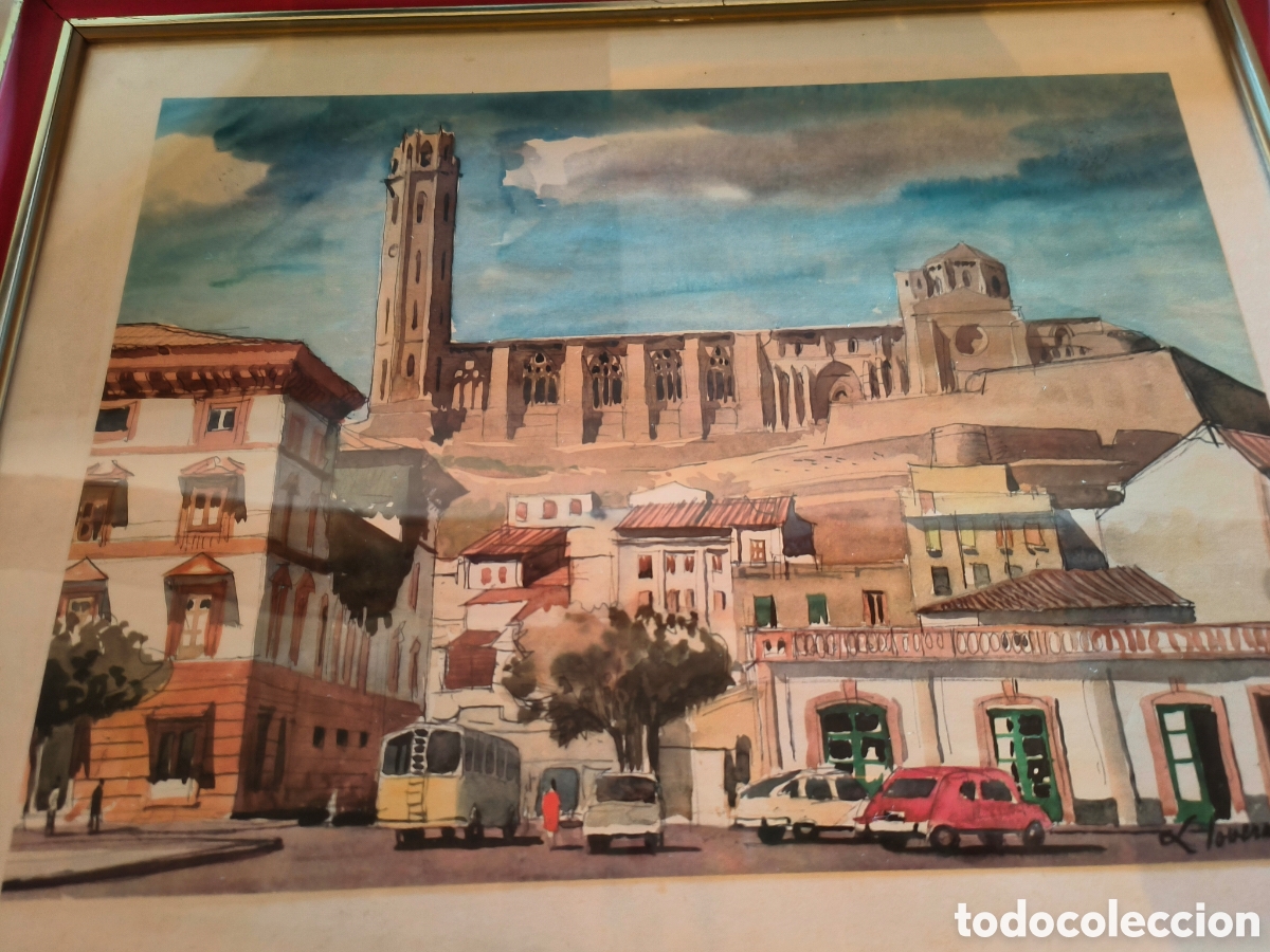 Vintage: Cuadros con l&aacute;minas de Frederic Lloveras. - Foto 6