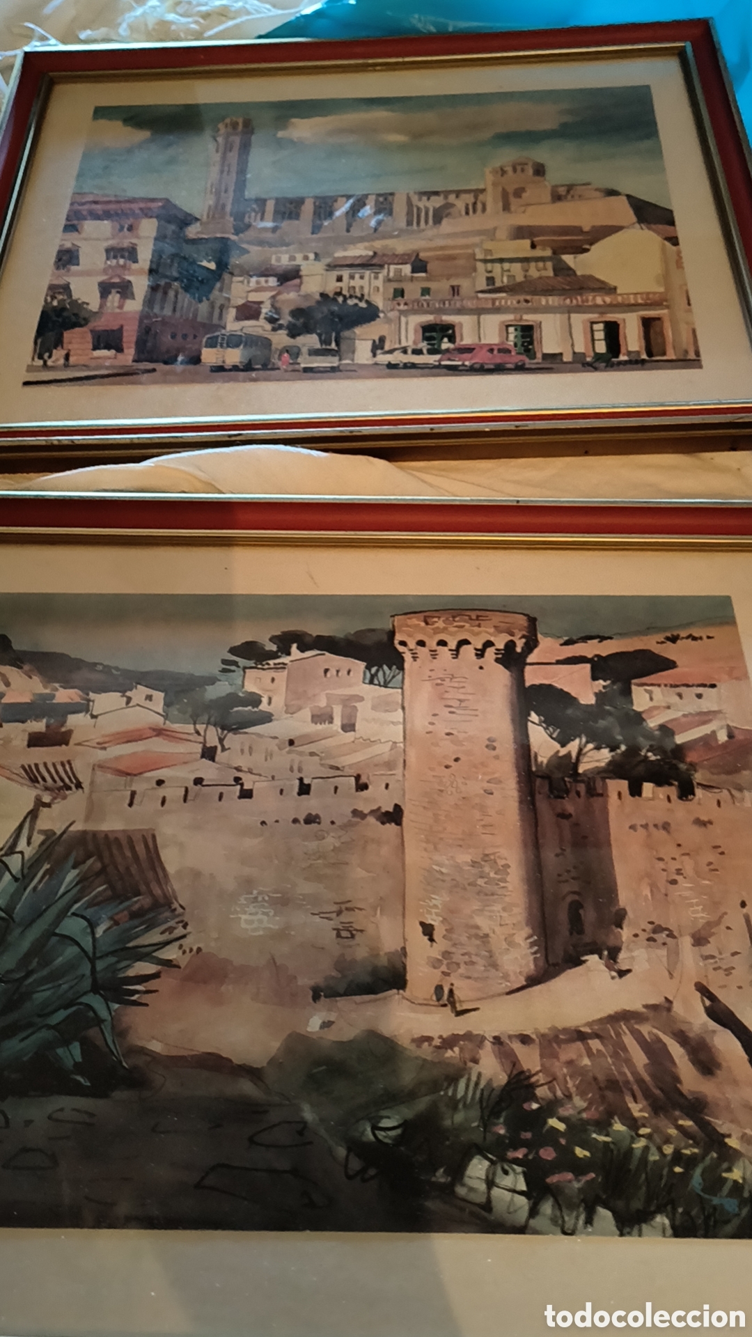Vintage: Cuadros con l&aacute;minas de Frederic Lloveras. - Foto 7