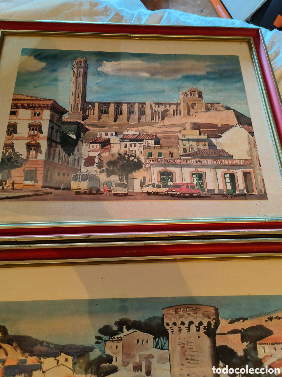 Vintage: Cuadros con l&aacute;minas de Frederic Lloveras. - Foto 12