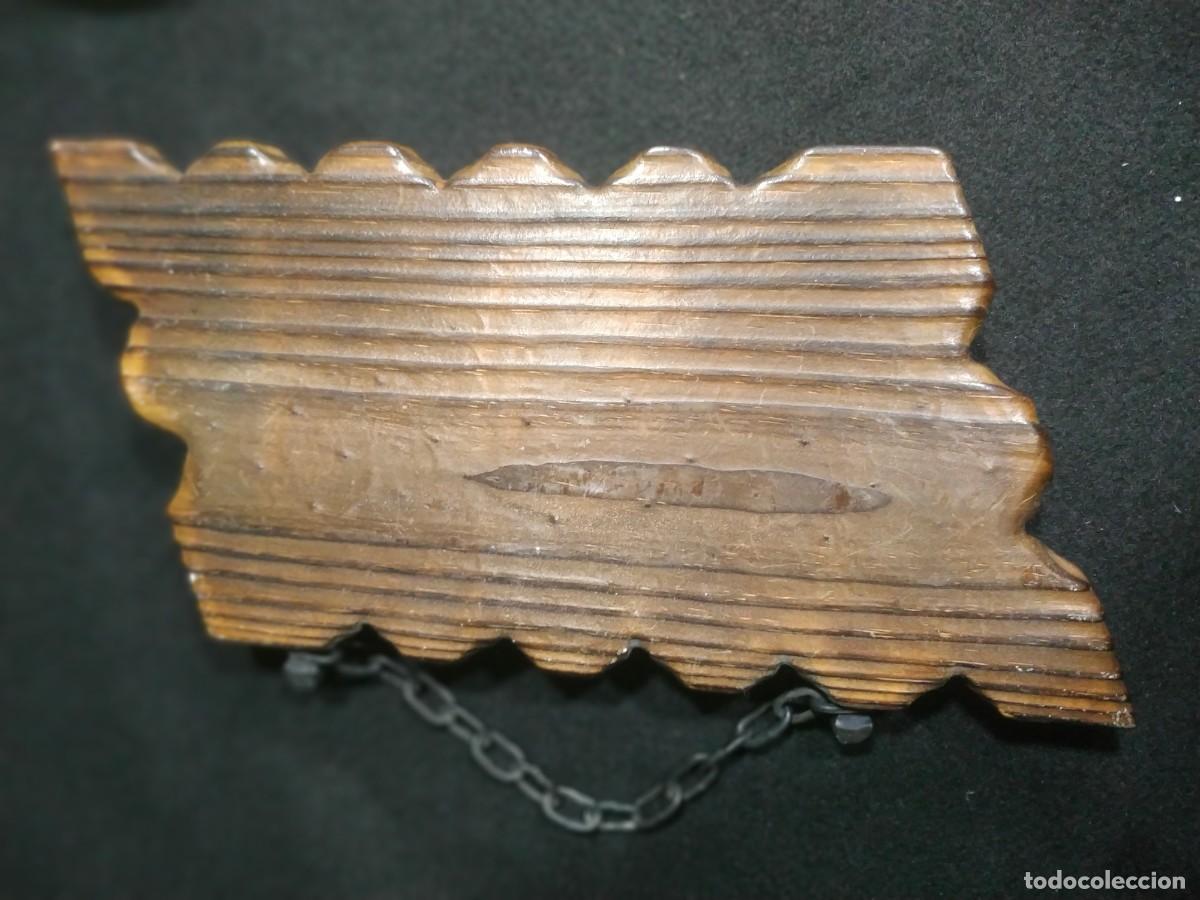 Vintage: MADERA DIOS OS GUARDE - Foto 3