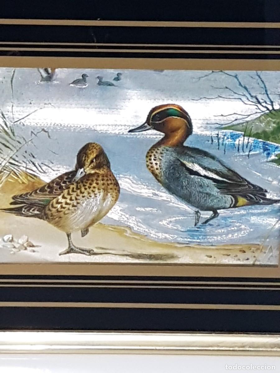 Vintage: 2 CUADROS PAJAROS - Foto 10