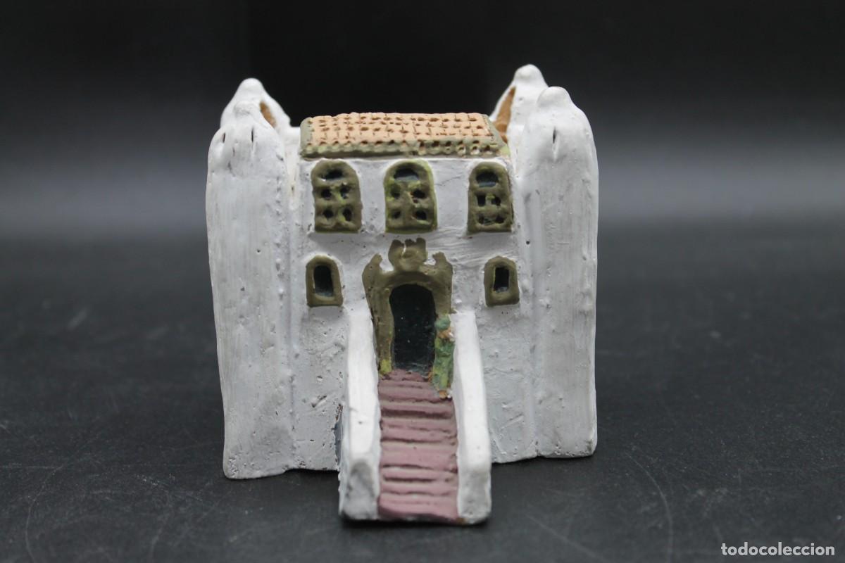 Vintage: CASA BARRO PINTADA A MANO CON FIRMA - Foto 1