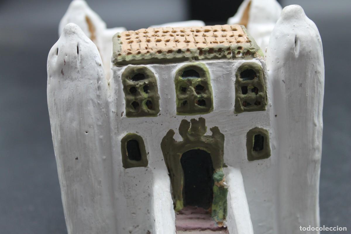 Vintage: CASA BARRO PINTADA A MANO CON FIRMA - Foto 8
