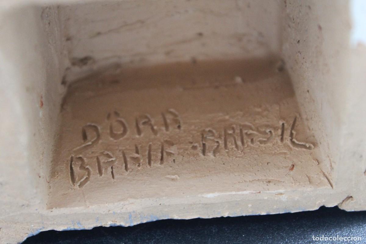 Vintage: CASA BARRO PINTADA A MANO CON FIRMA - Foto 10