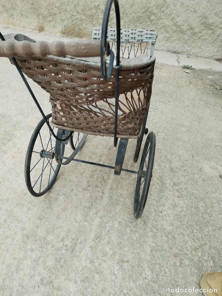Vintage: carrito de mimbre - Foto 2
