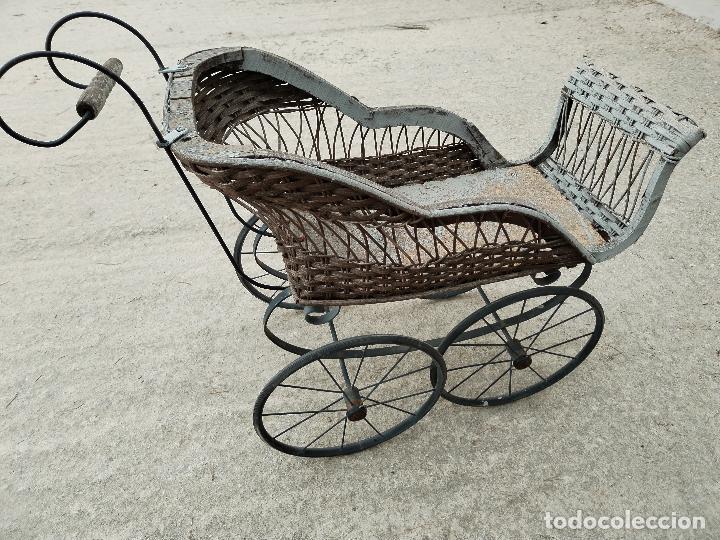 Vintage: carrito de mimbre - Foto 5