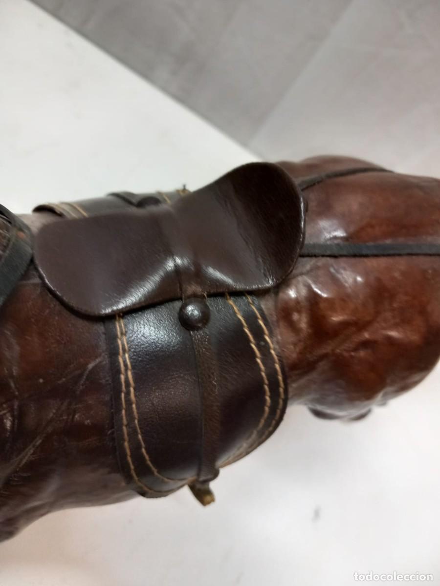Vintage: Figura de caballo en cuero - Foto 17
