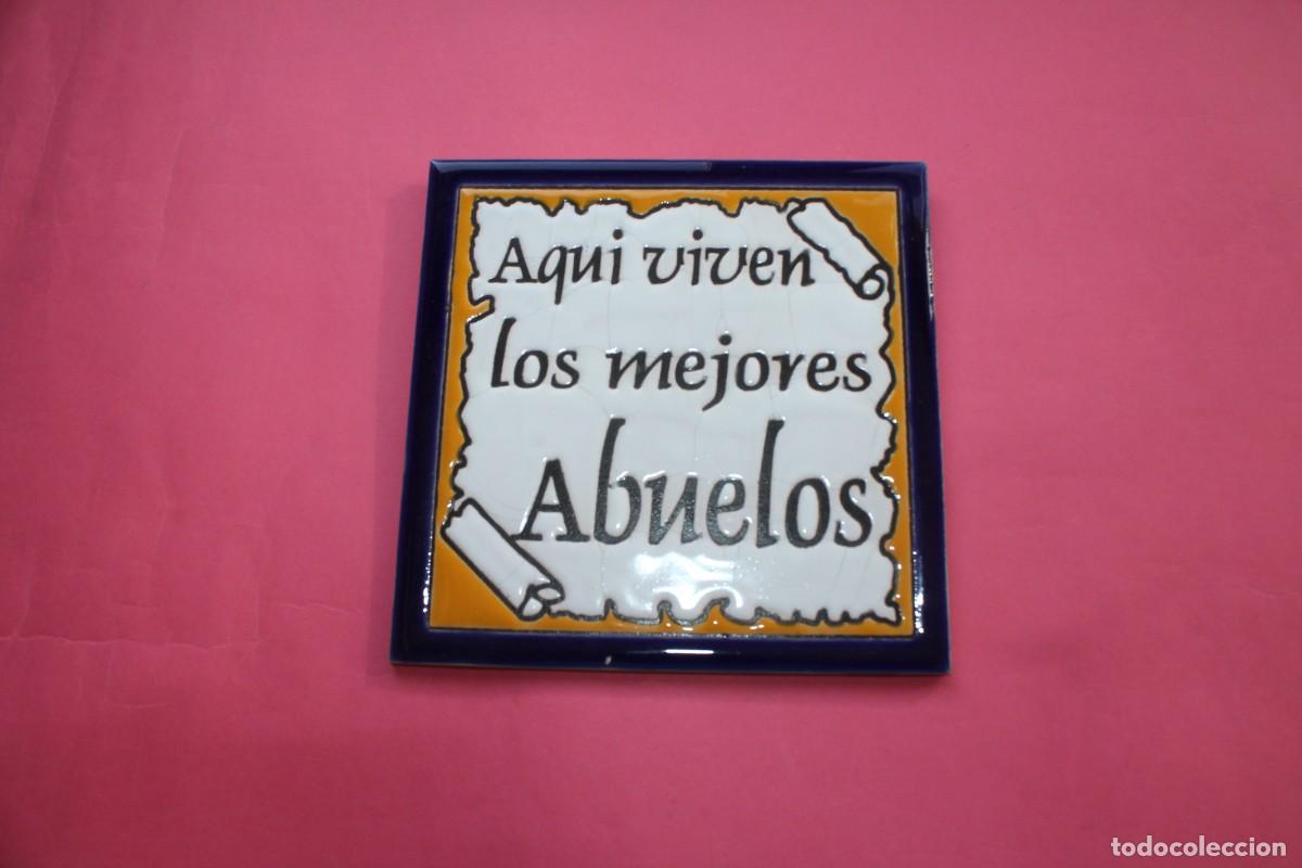 Vintage: BALDOS&Iacute;N - 15 x 15 CENT&Iacute;METROS - FACIL DE COLGAR