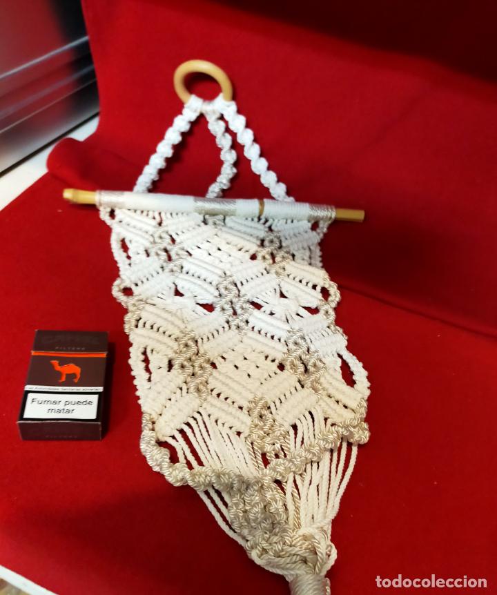 Vintage: MACETERO MACRAME - Foto 2