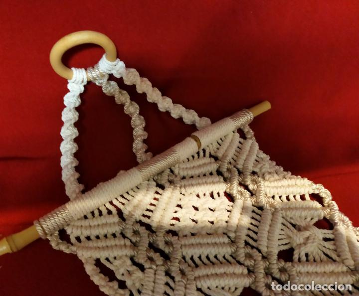 Vintage: MACETERO MACRAME - Foto 4