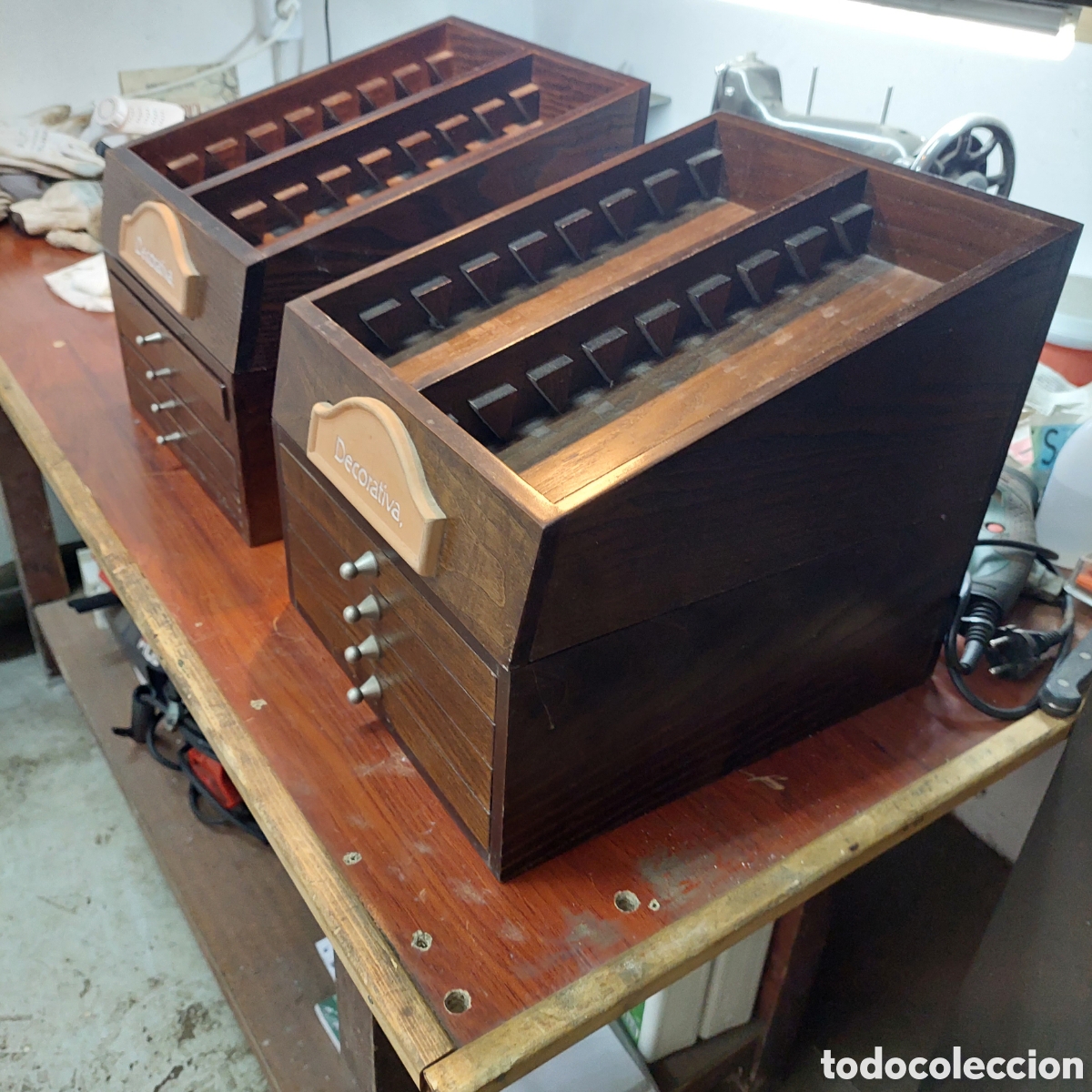 Vintage: Mueble espositor madera - Foto 1