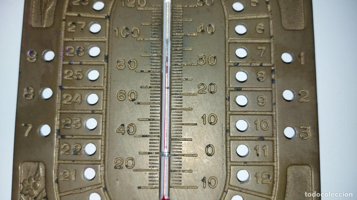 Vintage: CALENDARIO PERPETUO TERMOMETRO - Foto 3