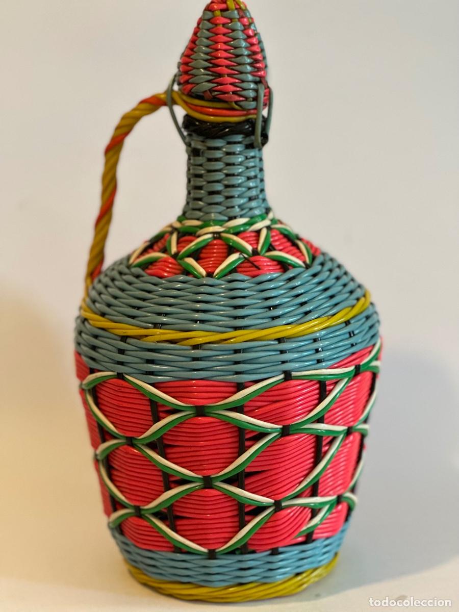 Vintage: Botella Viresa, forrado scoubidou - Foto 8