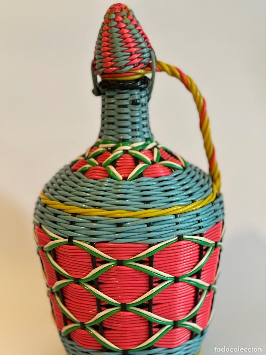 Vintage: Botella Viresa, forrado scoubidou - Foto 10