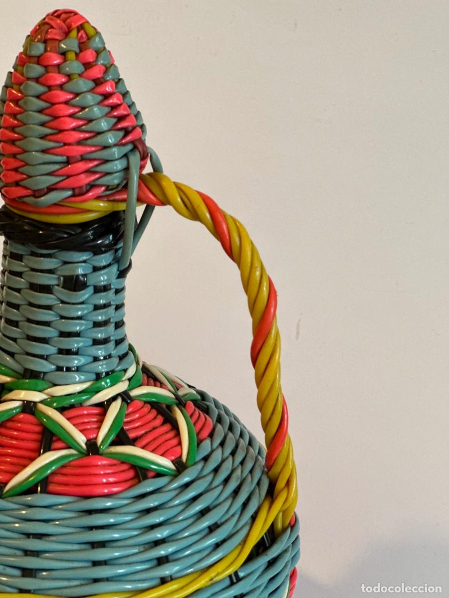 Vintage: Botella Viresa, forrado scoubidou - Foto 14