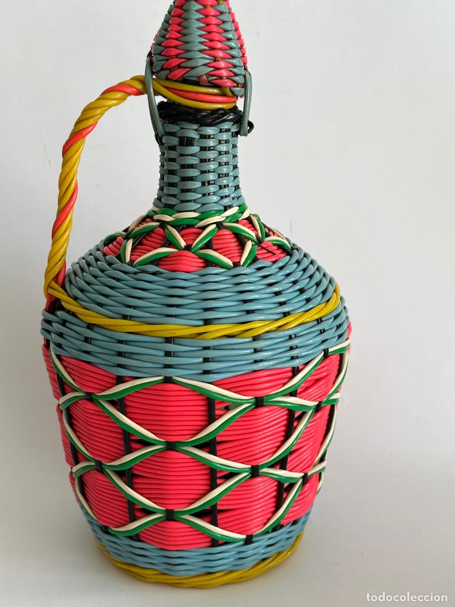 Vintage: Botella Viresa, forrado scoubidou - Foto 19