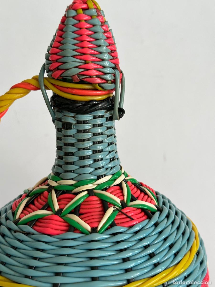Vintage: Botella Viresa, forrado scoubidou - Foto 23