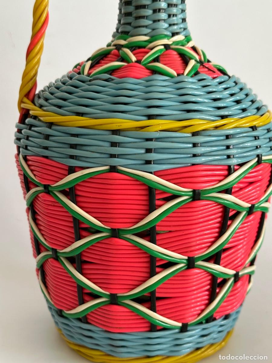 Vintage: Botella Viresa, forrado scoubidou - Foto 24
