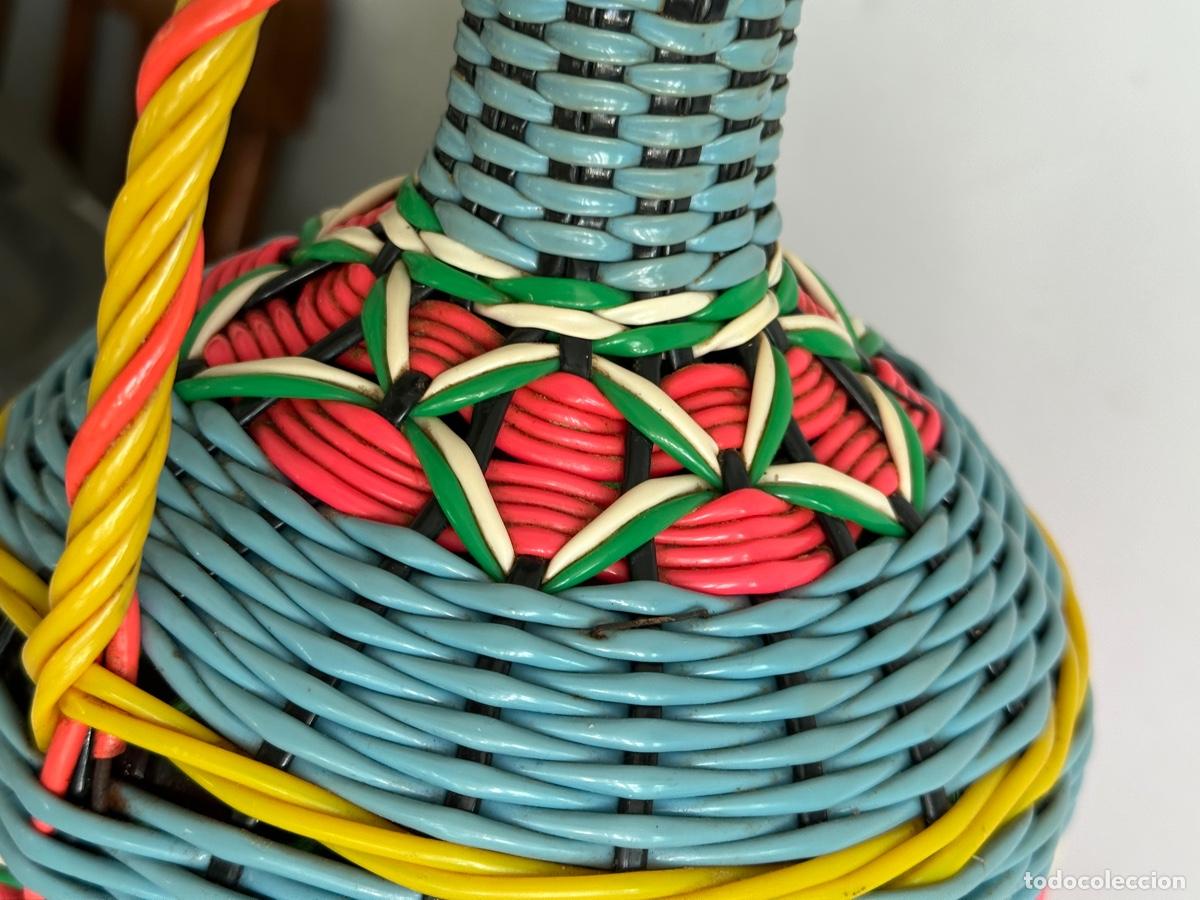 Vintage: Botella Viresa, forrado scoubidou - Foto 28