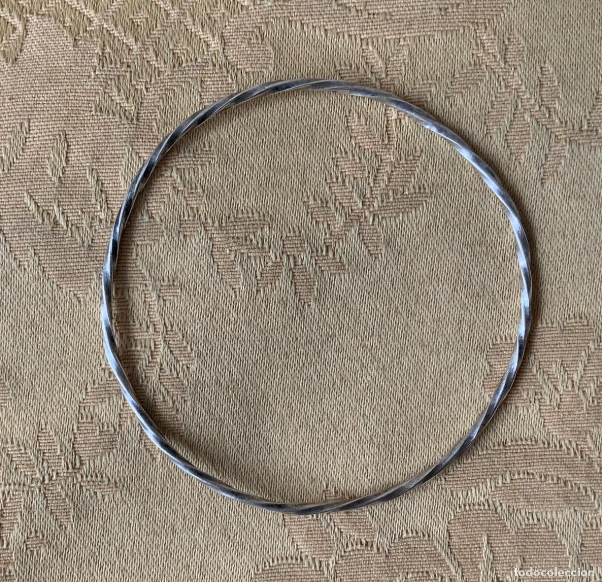 Vintage: PULSERA VINTAGE ARO DE PLATA - Foto 4