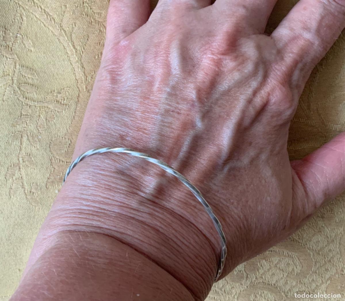 Vintage: PULSERA VINTAGE ARO DE PLATA - Foto 6