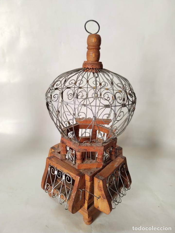 Vintage: jaula de madera - Foto 3