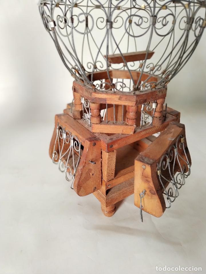 Vintage: jaula de madera - Foto 5