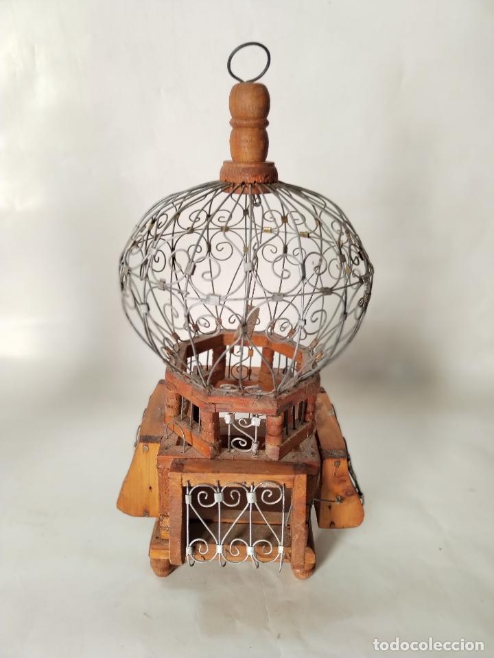 Vintage: jaula de madera - Foto 1