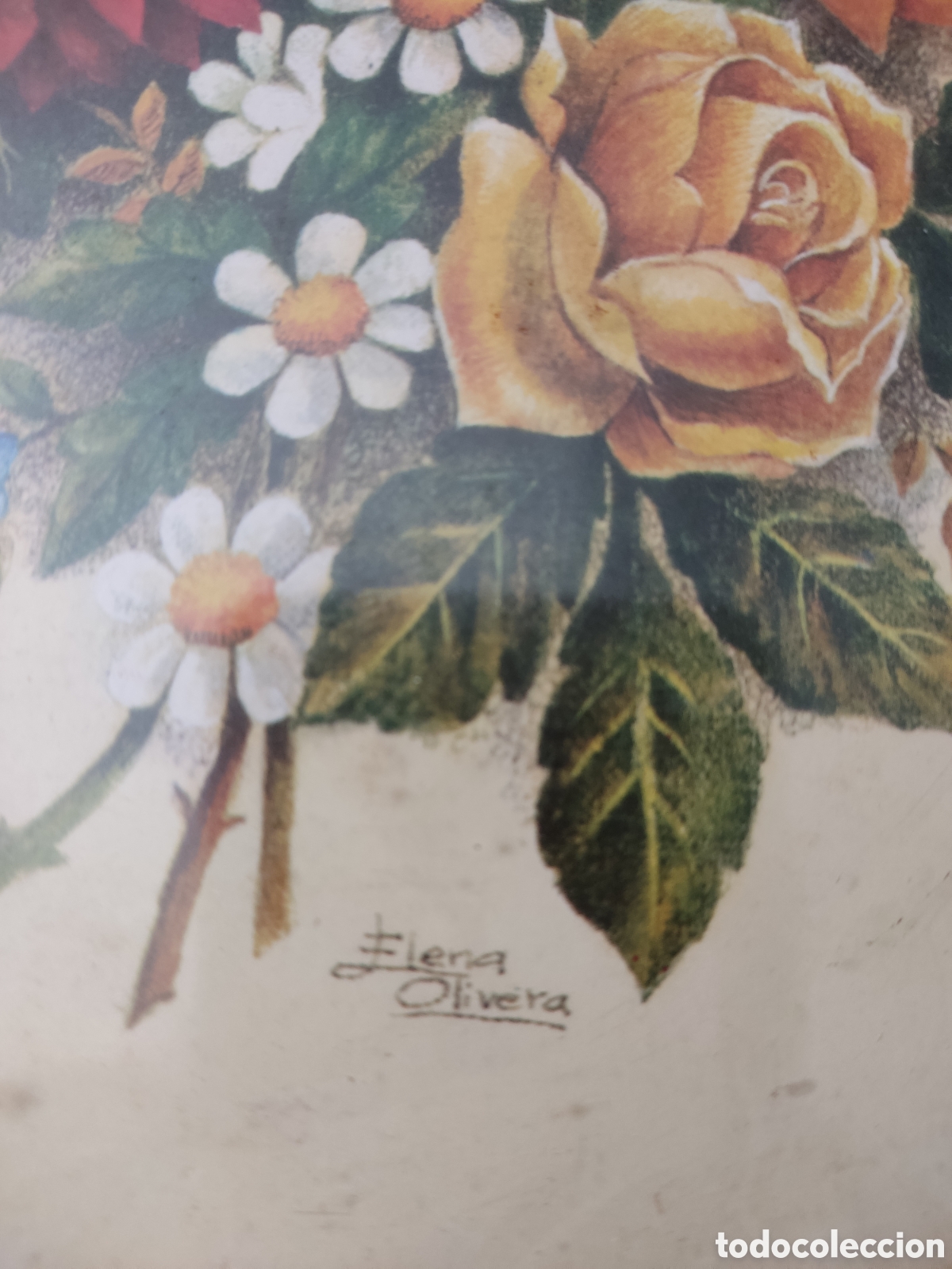 Vintage: Cuadro Elena Olivera - Foto 2