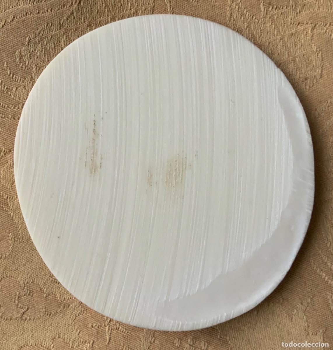 Vintage: MEDALLON ROSET&Oacute;N DE ESCAYOLA CON RELIEVE - Foto 7