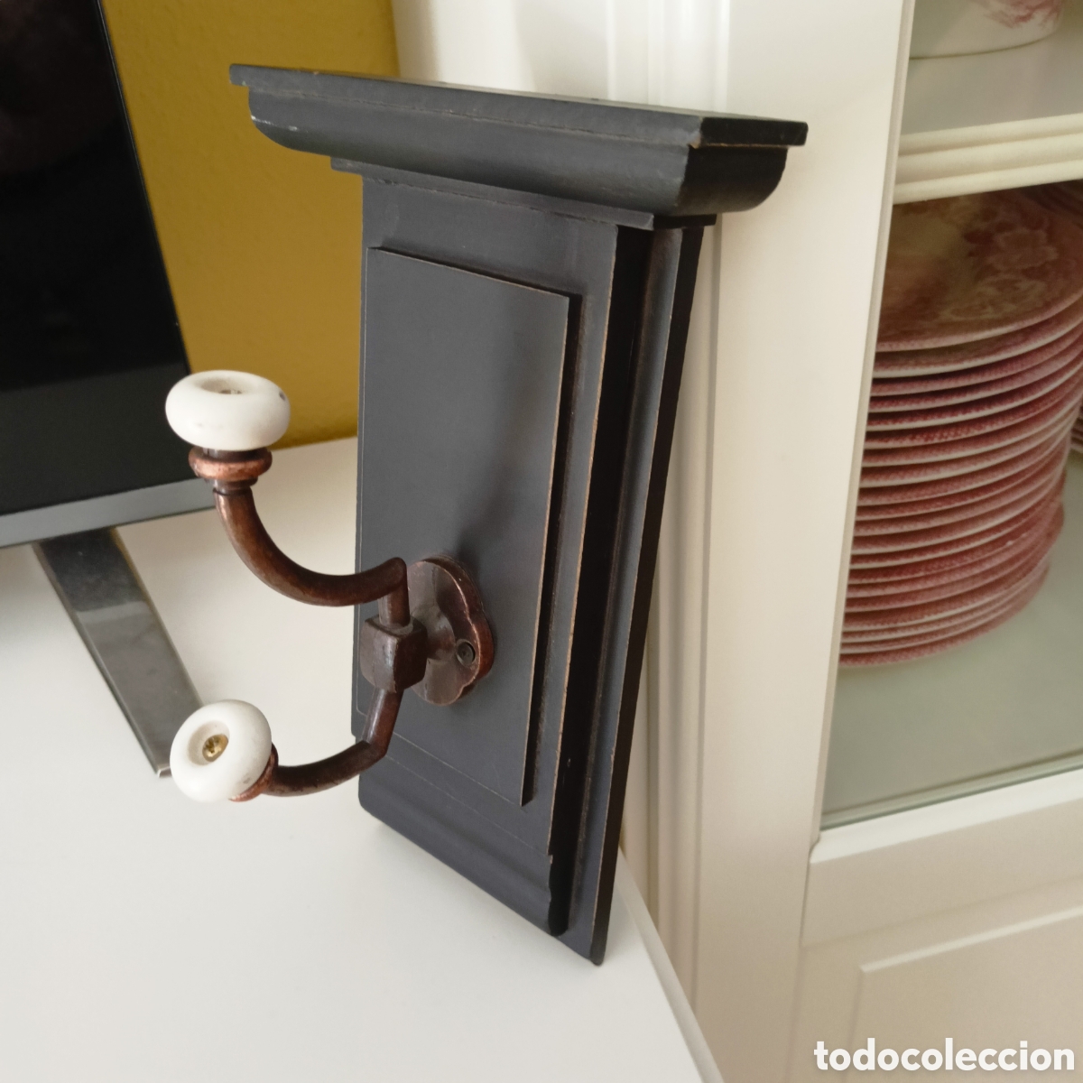 Vintage: APLIQUE DECORATIVO PERCHA - Foto 3