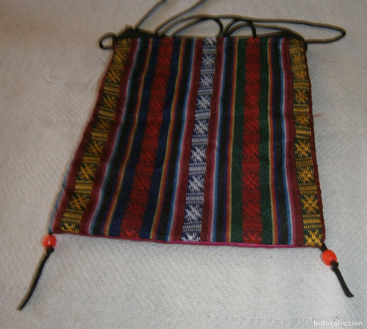 Vintage: bolso indio de seda - Foto 2