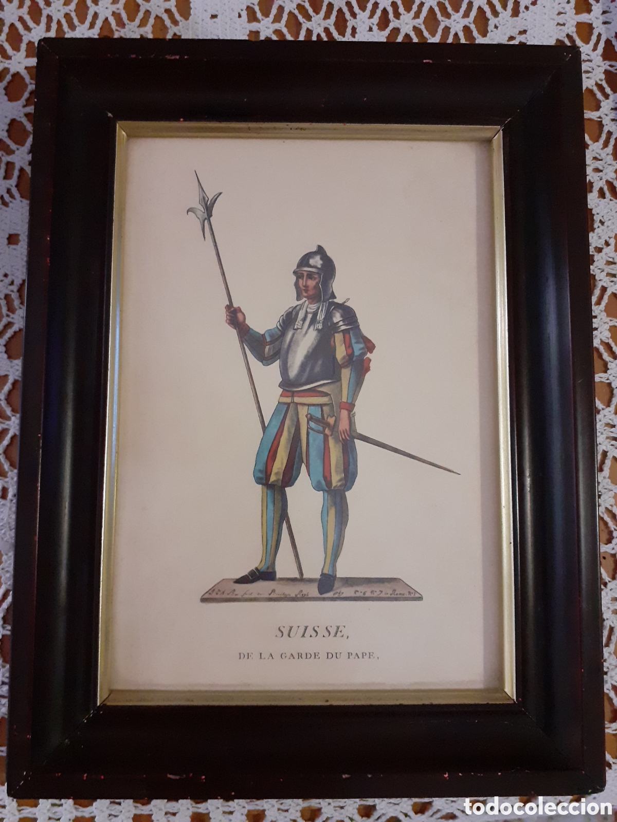 Vintage: Lote de cuatro litografias