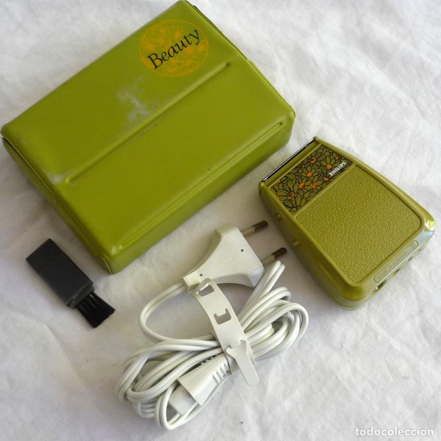 Vintage: Maquinilla depiladora Phillips Beauty funcionando - Foto 1