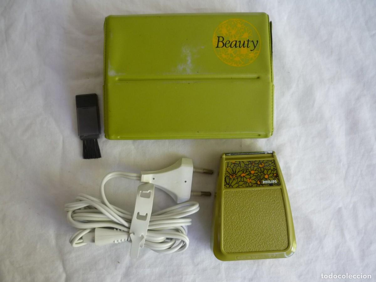 Vintage: Maquinilla depiladora Phillips Beauty funcionando - Foto 2