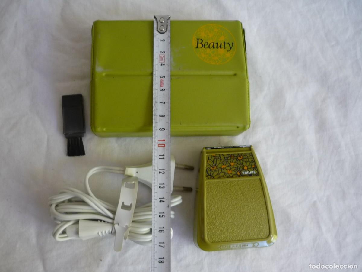 Vintage: Maquinilla depiladora Phillips Beauty funcionando - Foto 3