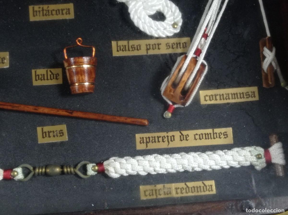 Vintage: Cuadro nudos marineros marina - Foto 5