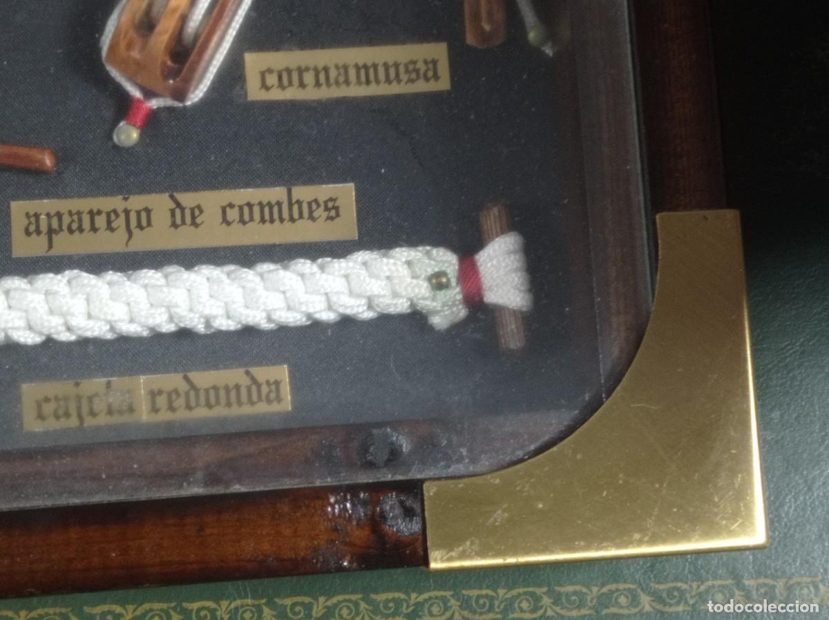 Vintage: Cuadro nudos marineros marina - Foto 6
