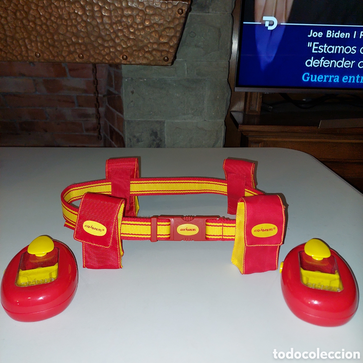 Vintage: Cintur&oacute;n Majorette, lanzacoches, 11 coches