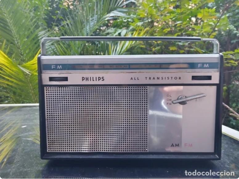 Vintage: Radio Philips AM/FM vintage All transistor - Foto 1