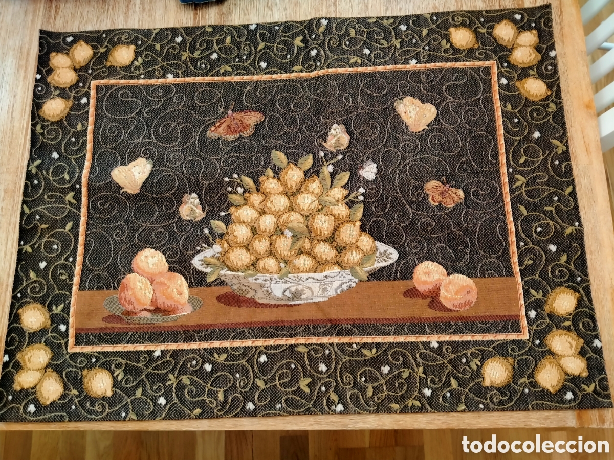 Vintage: Tapiz bodeg&oacute;n frutas - Foto 1