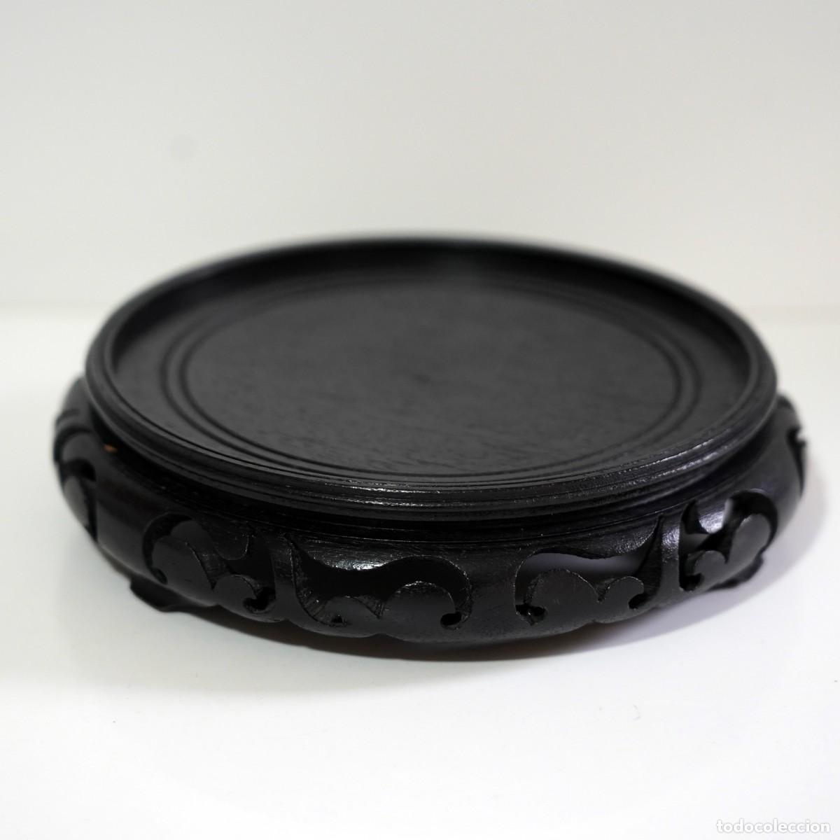 Vintage: Peana madera negra