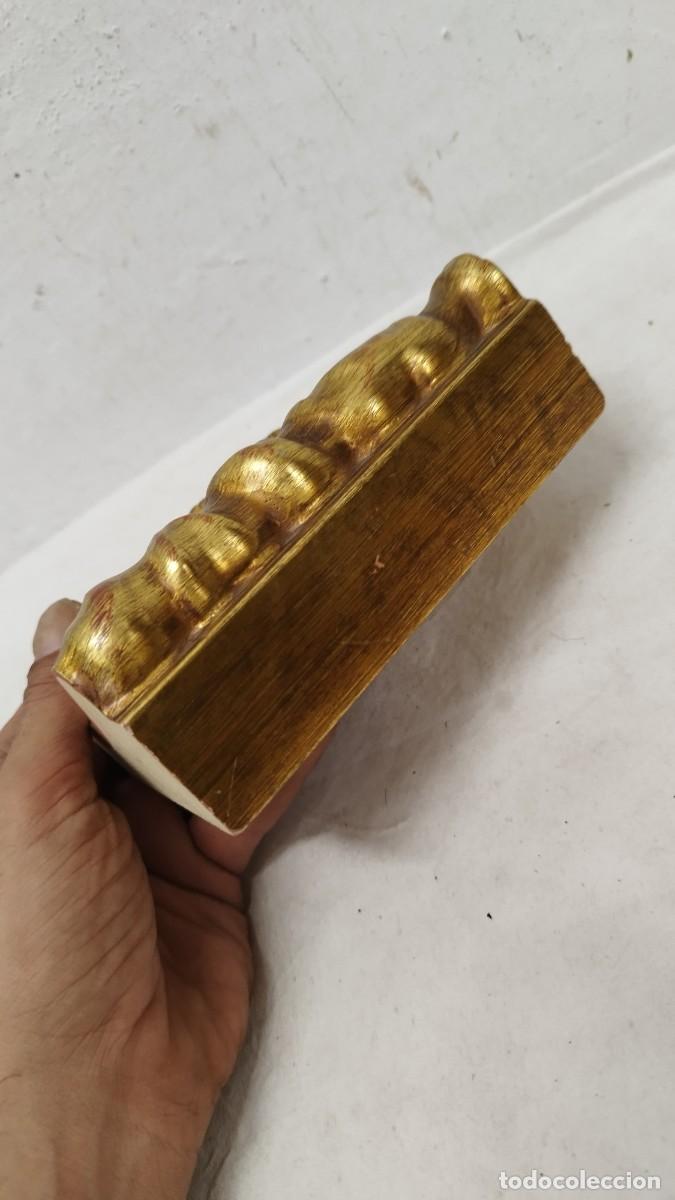 Vintage: Moldura de Madera tallada,imitando barroca. - Foto 3