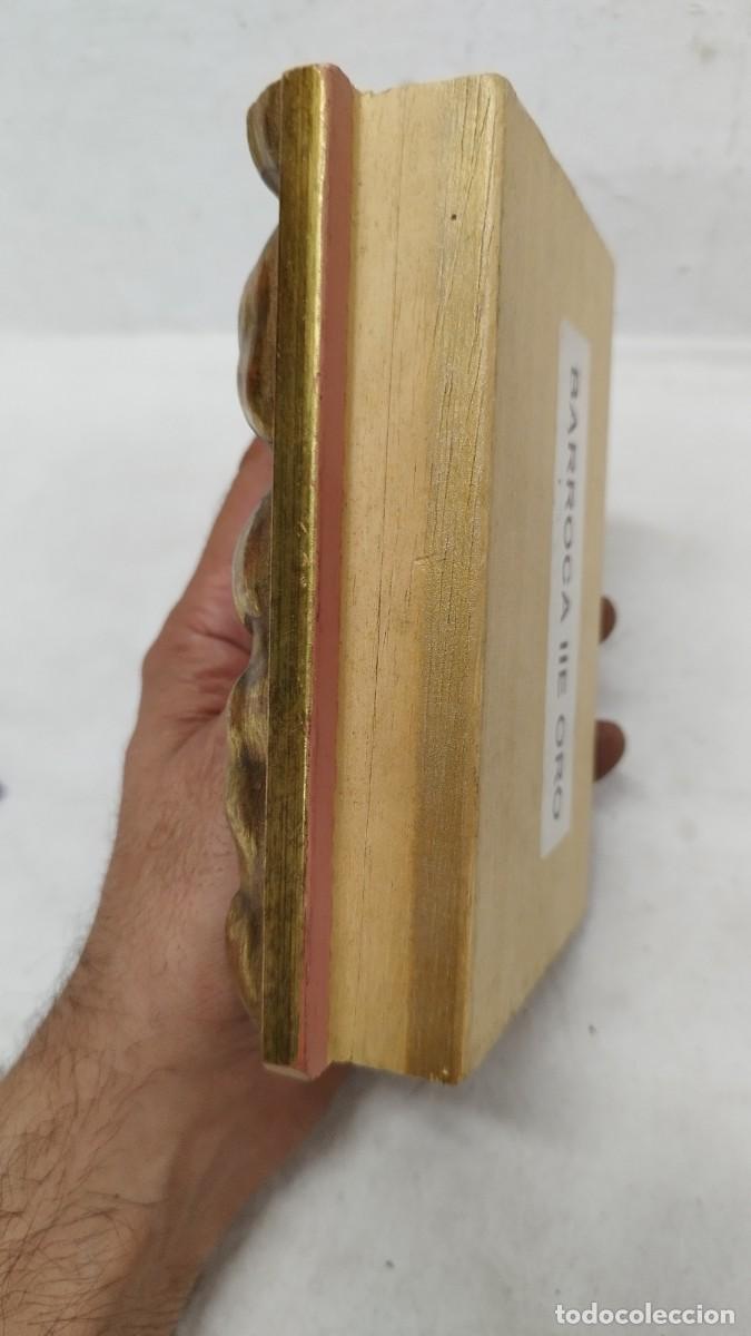 Vintage: Moldura de Madera tallada,imitando barroca. - Foto 7