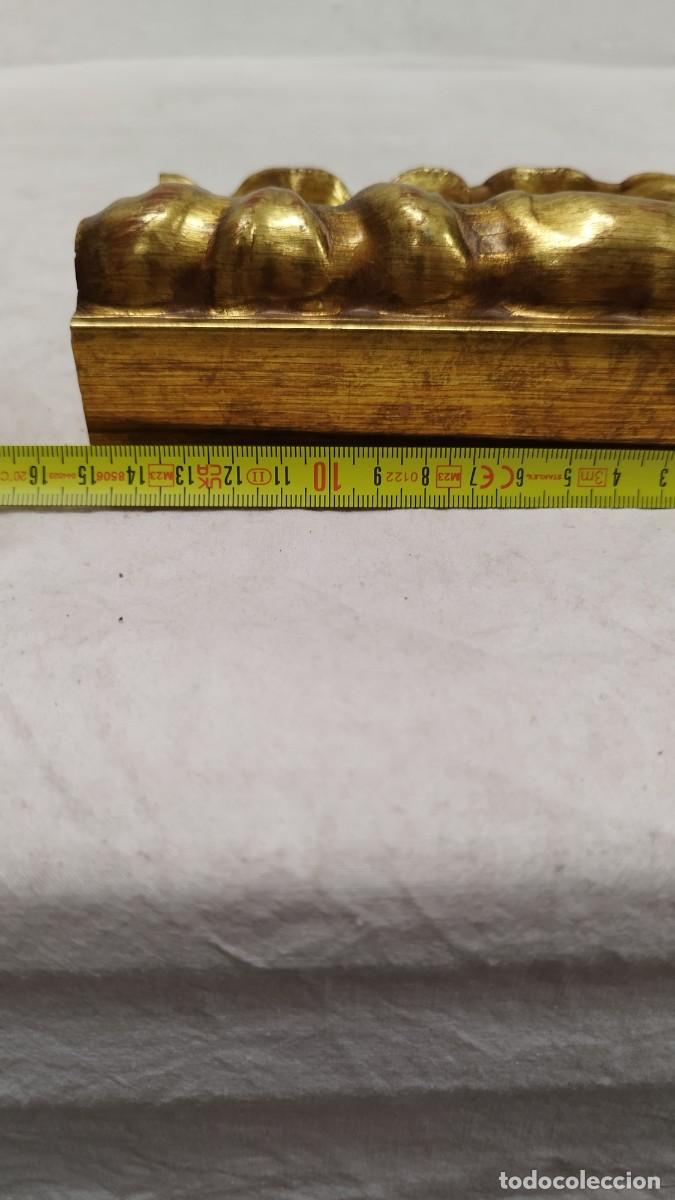 Vintage: Moldura de Madera tallada,imitando barroca. - Foto 10