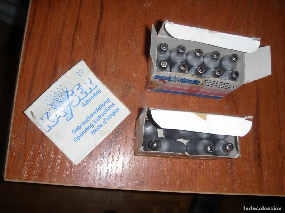 Vintage: LOTE 17 BOMBONAS DE CO2 KAYSER - Foto 3