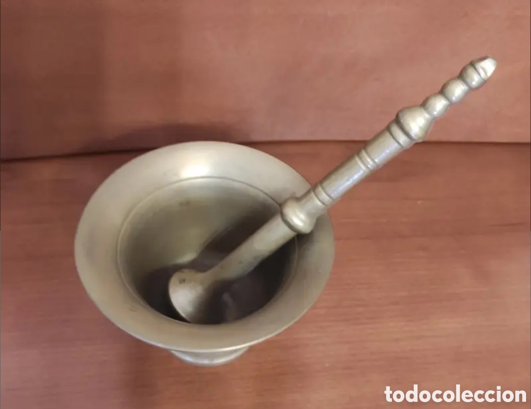Vintage: Almirez de bronce. - Foto 2