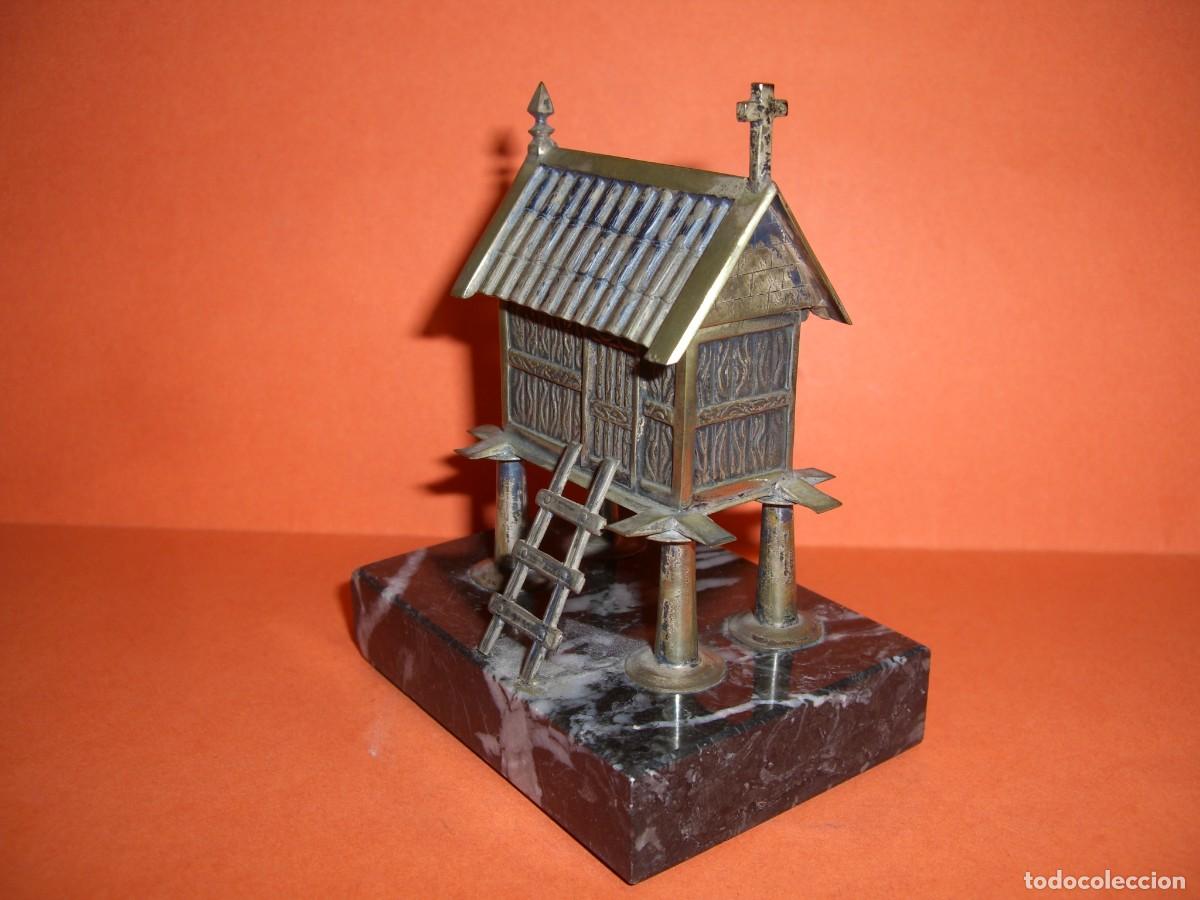 Vintage: H&Oacute;RREO METAL PLATEADO - Foto 2